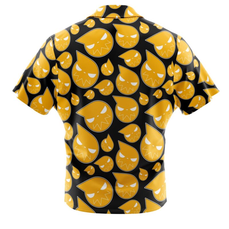 Soul Symbol Soul Eater Button Up Hawaiian Shirt - Image 2