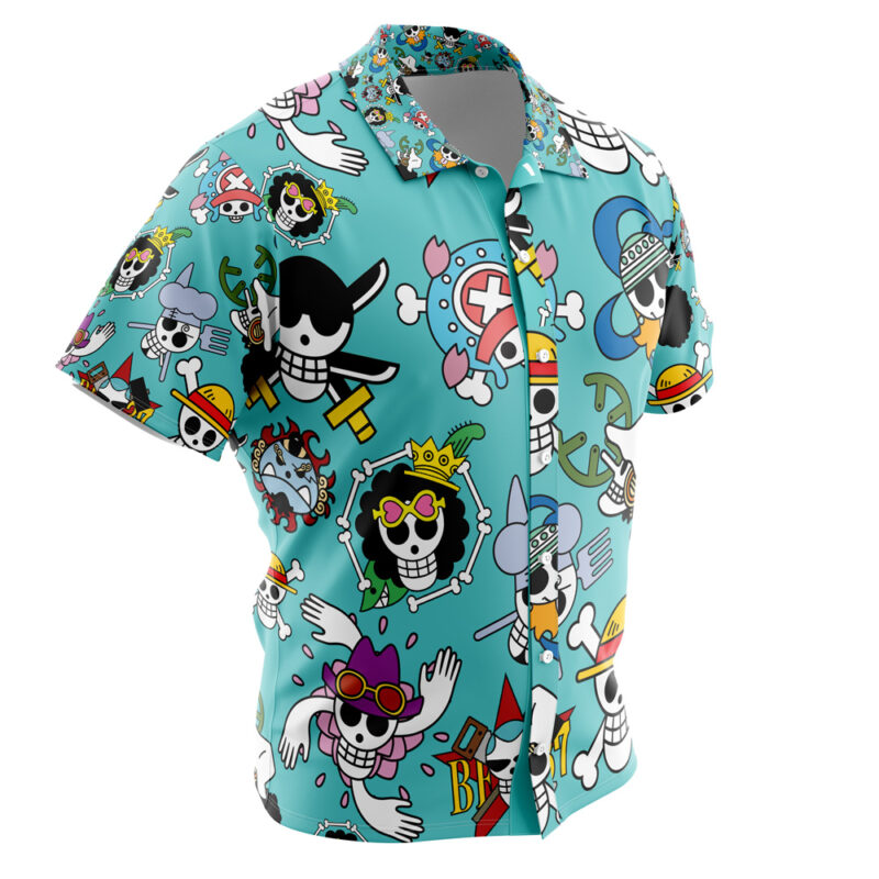 Strawhats Jolly Roger One Piece Button 