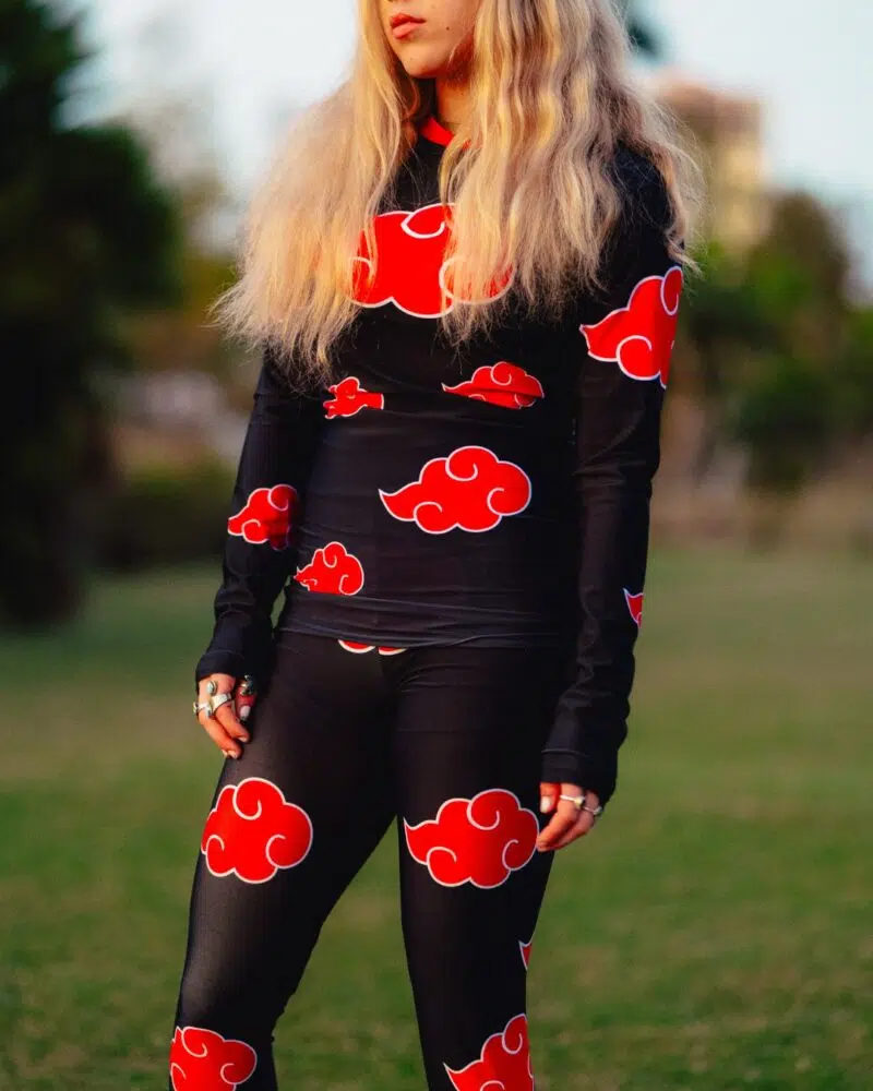 Akatsuki Long Sleeve Rash Guard Compression Shirt