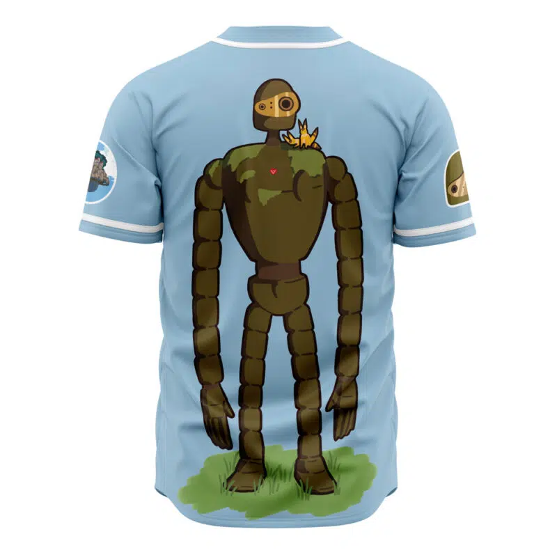 Castle in the Sky Studio Ghibli Baseball Jersey - Image 2