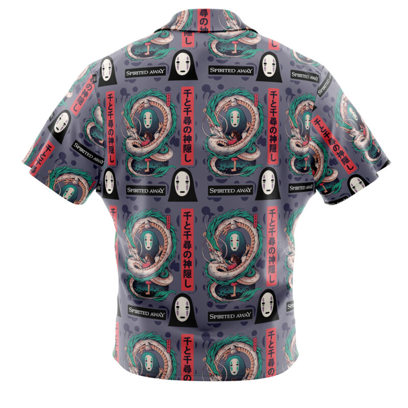 Mythical Spirited Away Studio Ghibli Button Up Hawaiian Shirt - Image 2