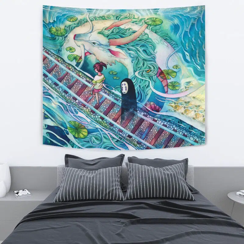 Mythical Spirited Away Studio Ghibli Tapestry - Image 4