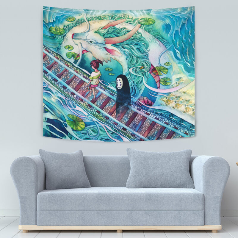 Mythical Spirited Away Studio Ghibli Tapestry - Image 3