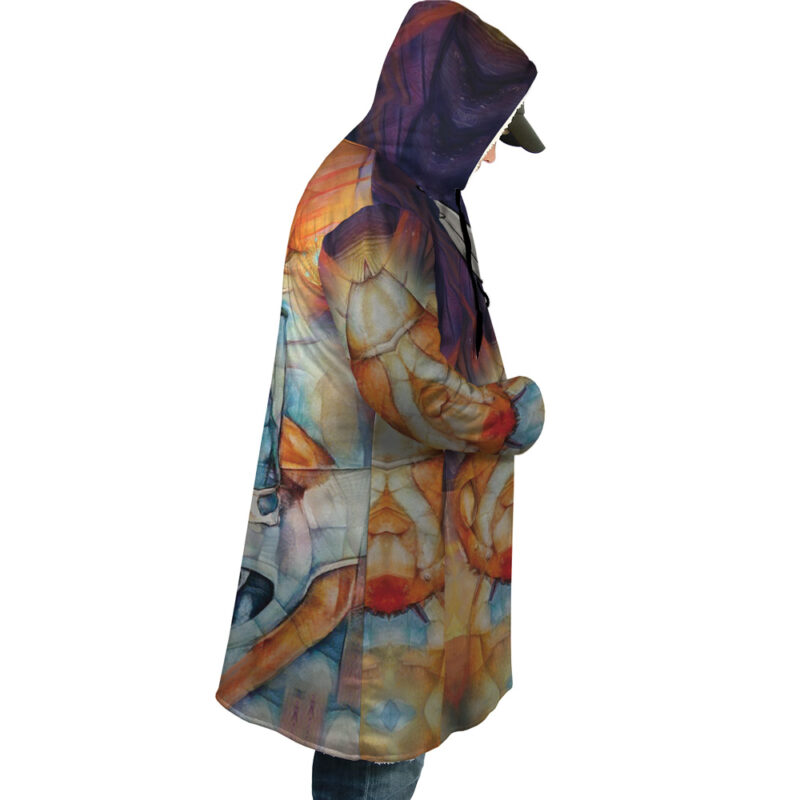 Trippy Nausicaa of the Valley of the Wind Studio Ghibli Dream Cloak Coat - Image 3