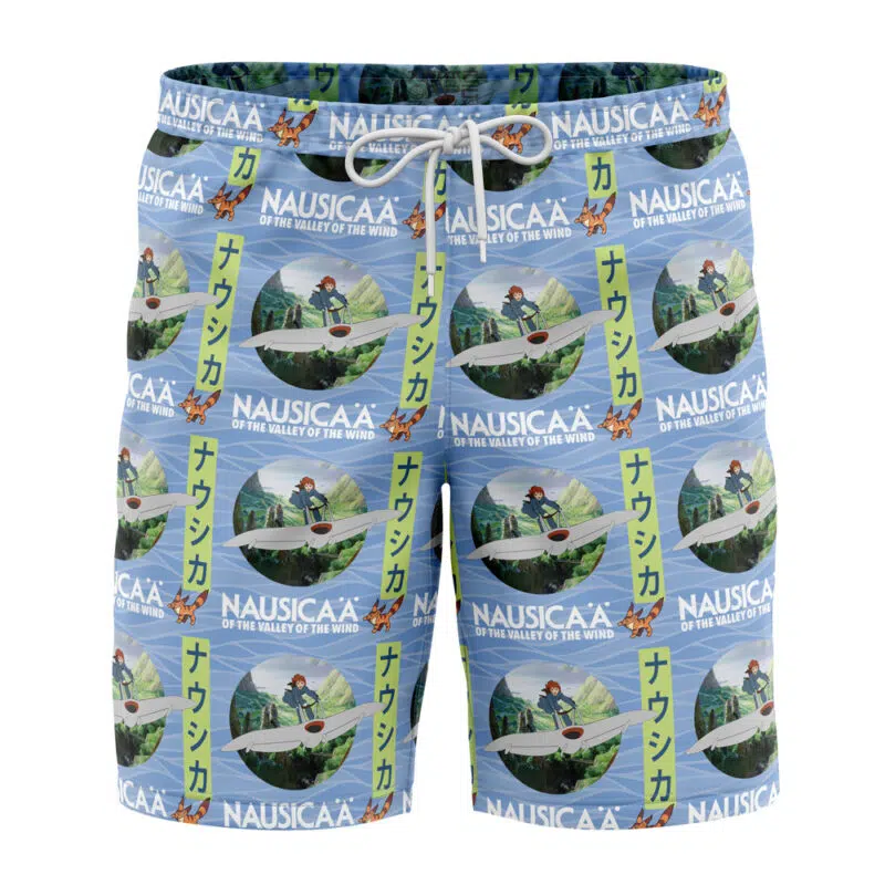Nausicaa of the Valley of the Wind Studio Ghibli Board Shorts Swim Trunks