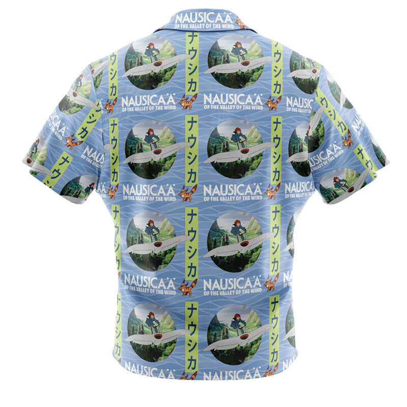 Nausicaa of the Valley of the Wind Studio Ghibli Button Up Hawaiian Shirt - Image 2