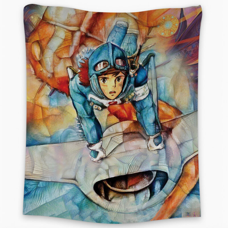 Nausicaa of the Valley of the Wind Studio Ghibli Tapestry - Image 2
