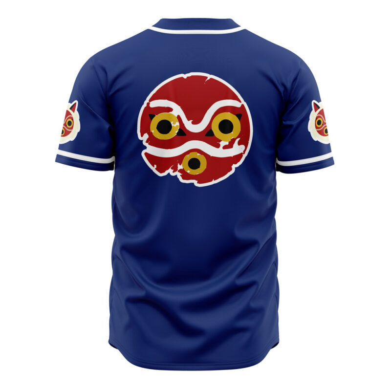 Princess Mononoke Studio Ghibli Baseball Jersey - Image 2