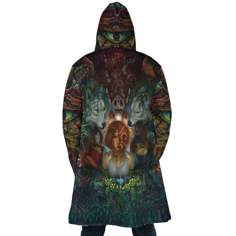 Princess Mononoke Studio Ghibli Dream Cloak Coat - Image 5