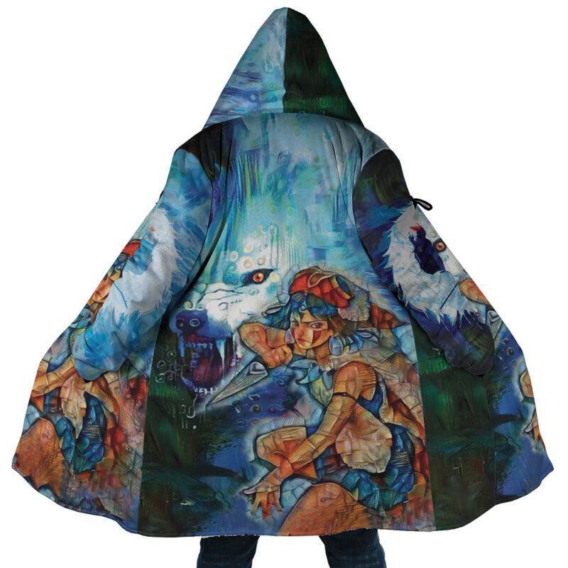Raging Princess Mononoke Studio Ghibli Dream Cloak Coat