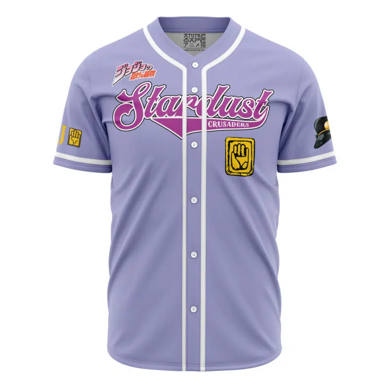 Stardust Crusaders Jojo’s Bizarre Adventure Baseball Jersey