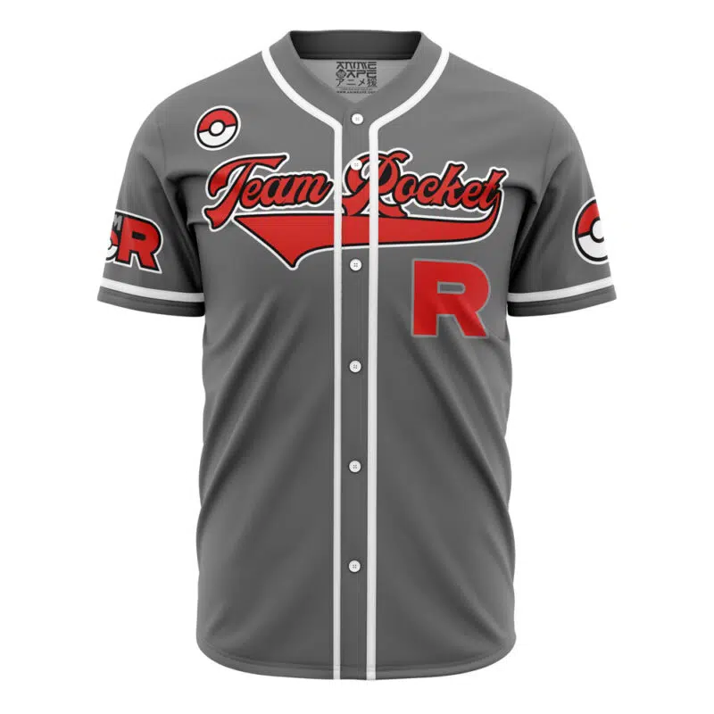 Team Rocket Grunt Pokemon Baseball Jersey