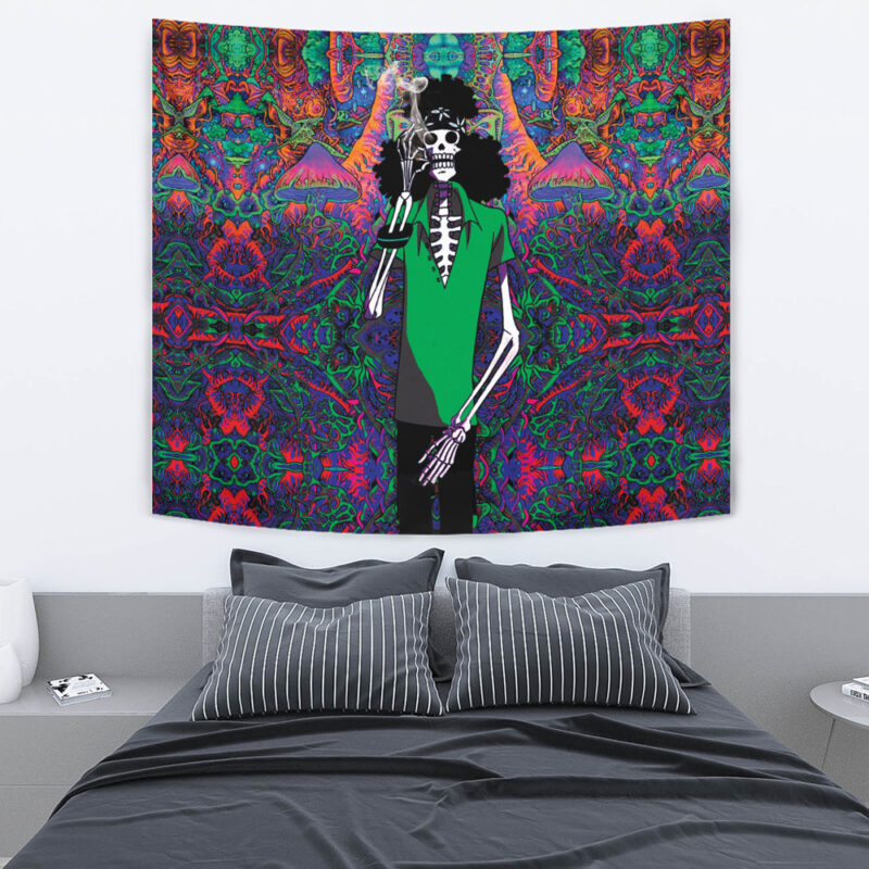 Trippy Hippie Trip Brook One Piece Tapestry - Image 4