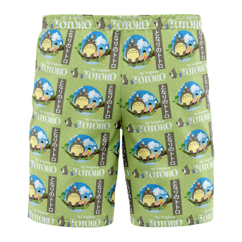 My Neighbor Totoro Studio Ghibli Board Shorts Swim Trunks - Image 2