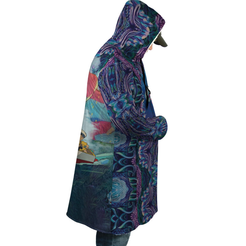 Trippy Ponyo Studio Ghibli Dream Cloak Coat - Image 3