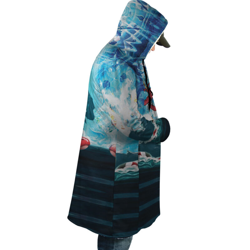 Trippy Porco Rosso Studio Ghibli Dream Cloak Coat - Image 3