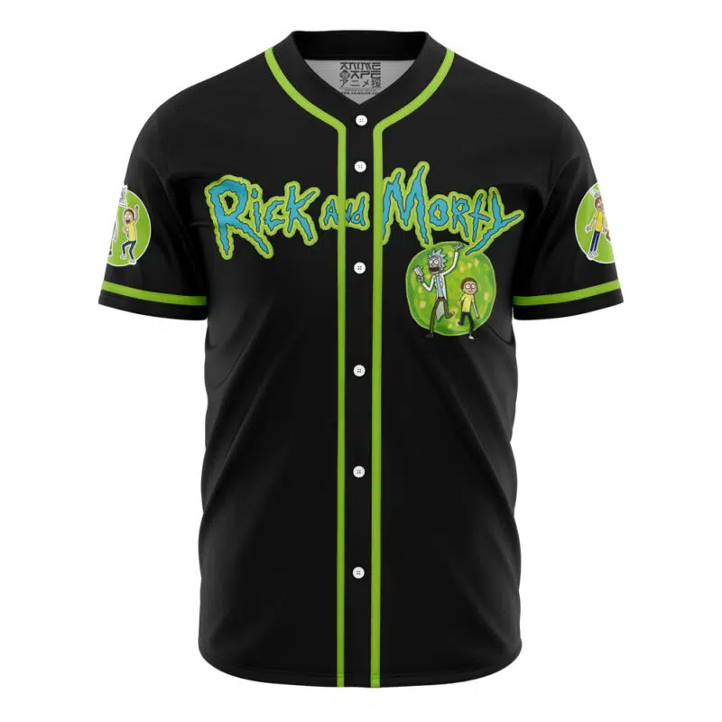 TrippyRick and Morty Trippy Cosmic Rick Baseball Jersey