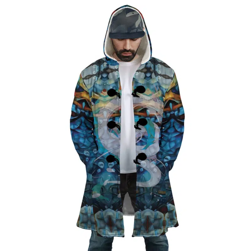 Trippy Spirited Away Studio Ghibli Dream Cloak Coat - Image 2