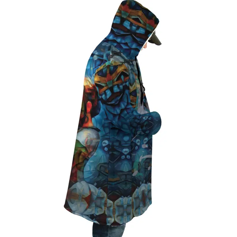 Trippy Spirited Away Studio Ghibli Dream Cloak Coat - Image 3