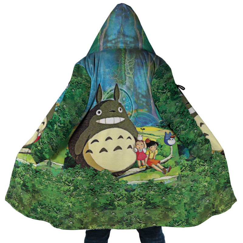 Trippy My Neighbor Totoro Studio Ghibli Dream Cloak Coat