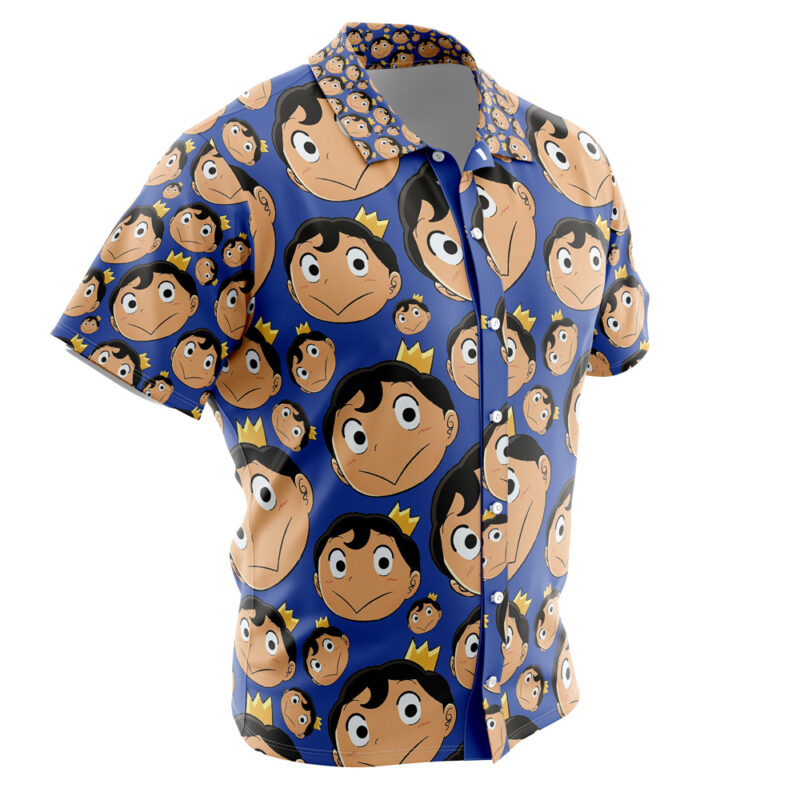Bojji Ousama Ranking Button Up Hawaiian Shirt - Image 2