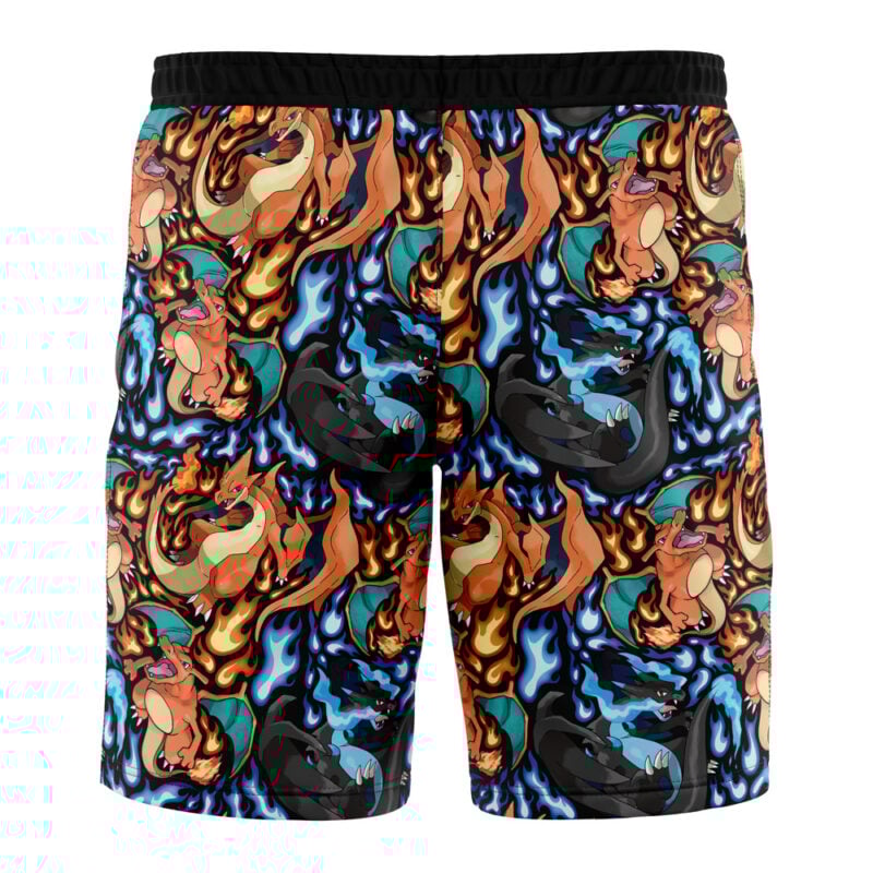 Charizard Mega Evolution Pokemon Board Shorts Swim Trunks - Image 3