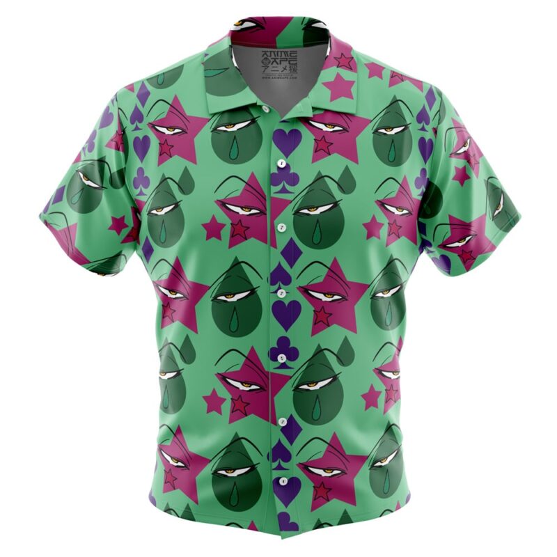 Hisoka Hunter X Hunter Button Up Hawaiian Shirt
