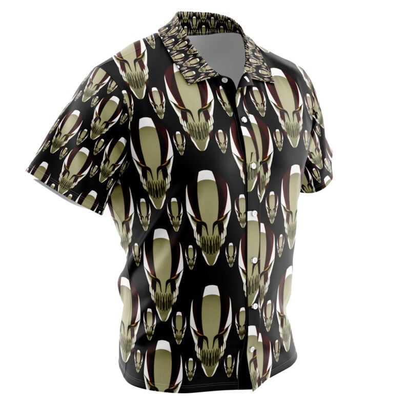 Ichigo's Hollow Mask Bleach Button Up Hawaiian Shirt - Image 2