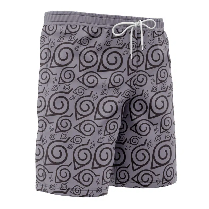 Konoha Shippuden Board Shorts Swim Trunks - Image 2