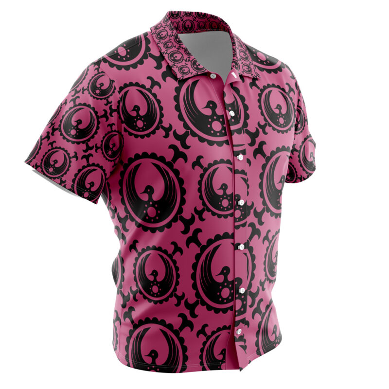 Kozuki Clan Crest One Piece Button Up Hawaiian Shirt - Image 2