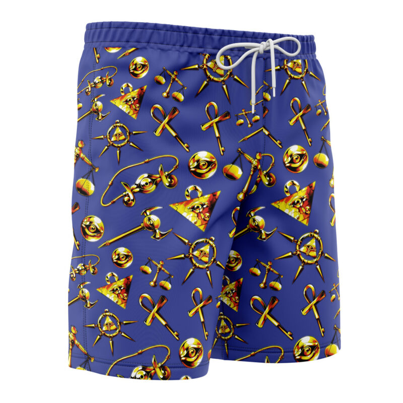 Millenium Items Yugioh Board Shorts Swim Trunks - Image 2
