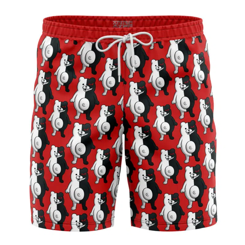 Monokuma Danganronpa Board Shorts Swim Trunks