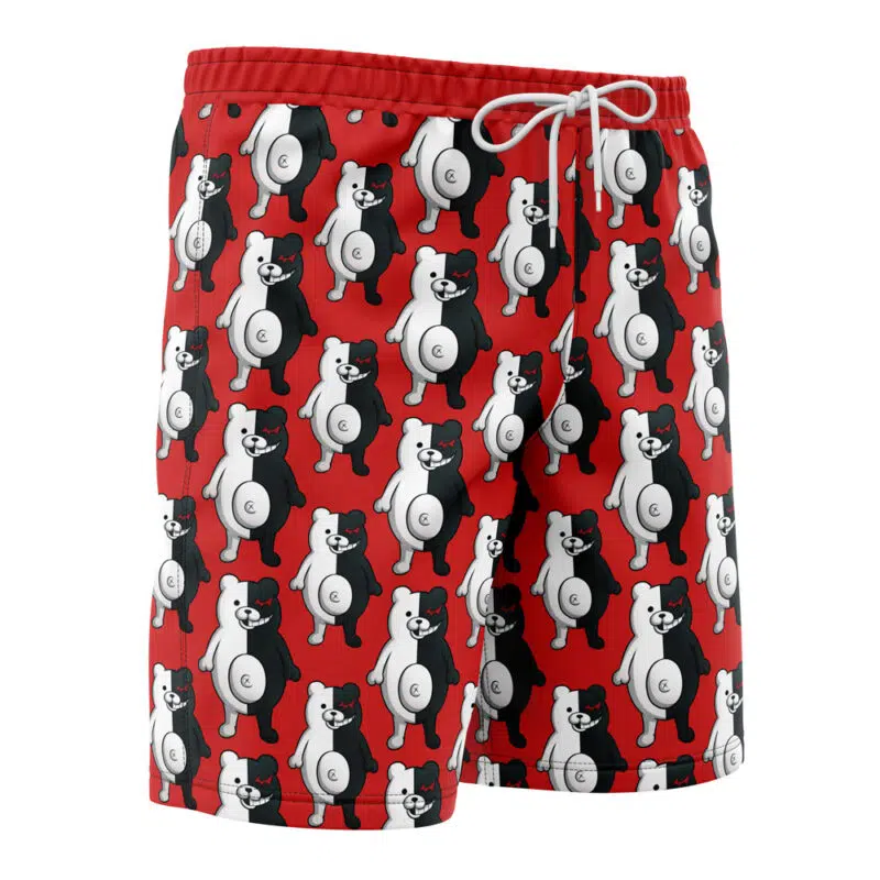 Monokuma Danganronpa Board Shorts Swim Trunks