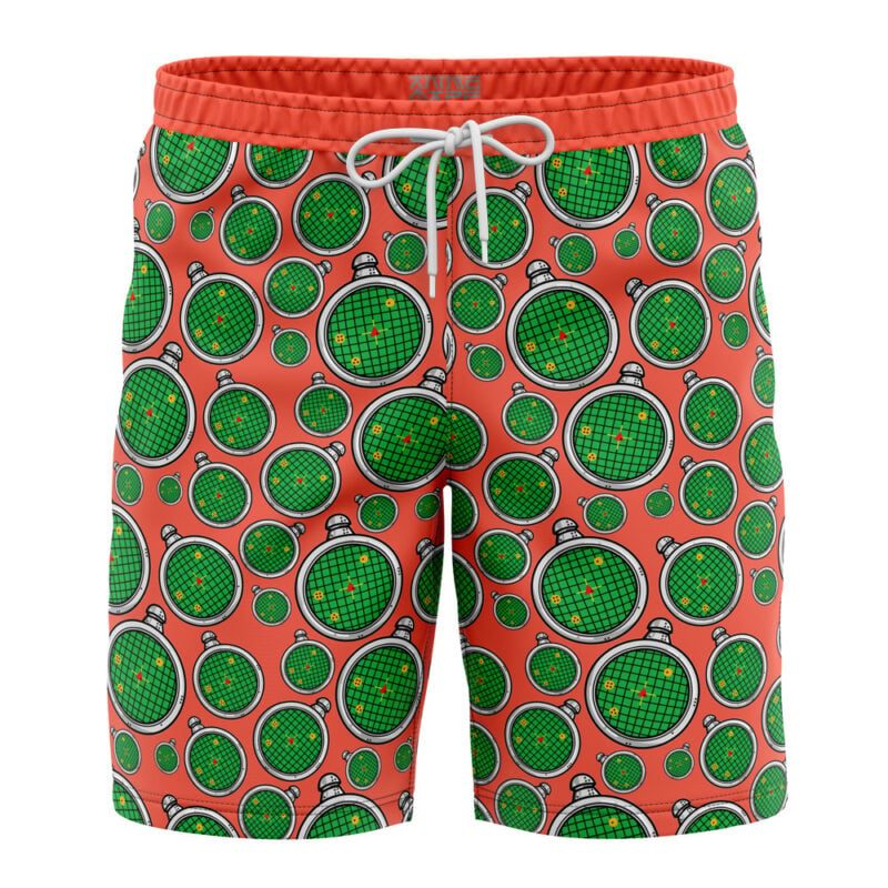 Dragon Radar Dragon Ball Z Board Shorts Swim Trunks - Anime Ape