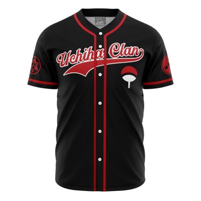Sasuke Uchiha Clan Naruto Baseball Jersey
