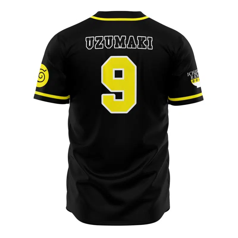 Shippuden Hidden Leaf Uzumaki Shippuden Baseball Jersey - Image 2