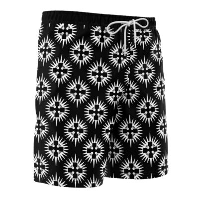 Holy Sol Temple Fire Force Board Shorts Swim Trunks