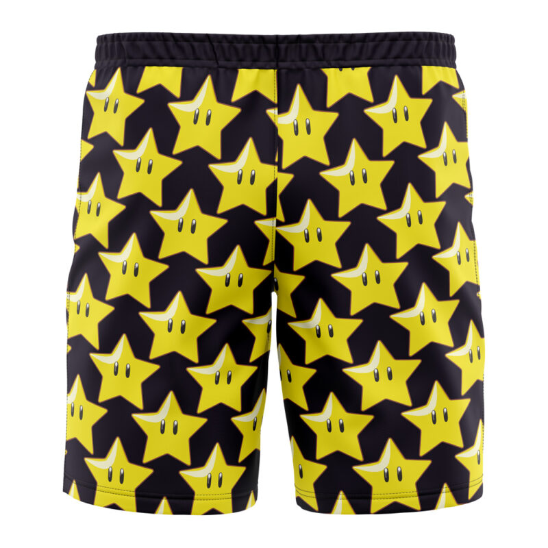 Star Mario Bros Board Shorts Swim Trunks - Image 3
