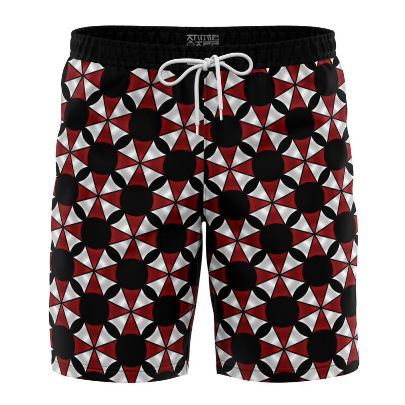 Umbrella Corporation Resident Evil Boardshort Swim Trunks