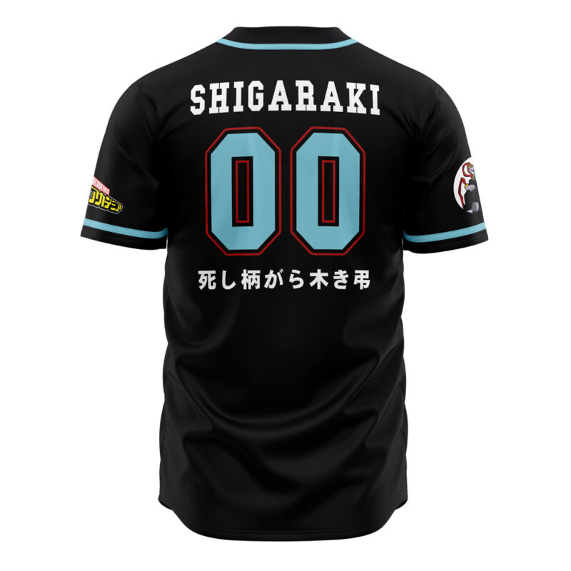 Paranormal Liberation Front Shigaraki My Hero Academia Baseball Jersey - Image 2