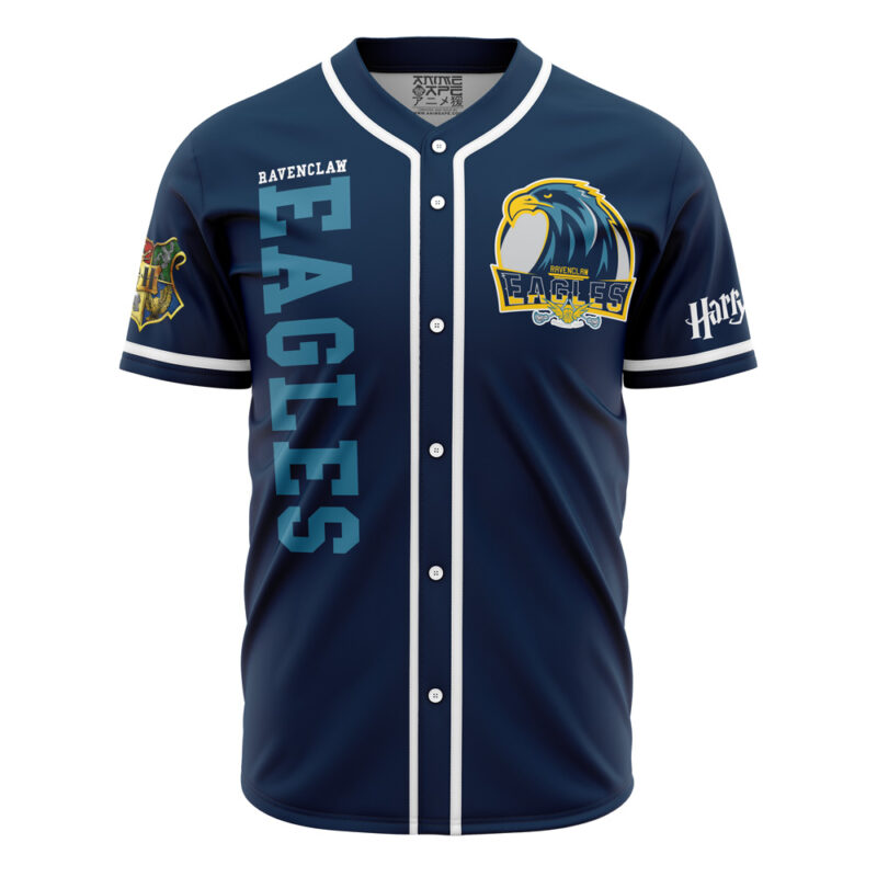 Ravenclaw Eagles Harry Potter Baseball Jersey - Anime Ape