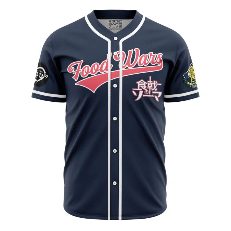 Sōma Yukihira Food Wars Baseball Jersey