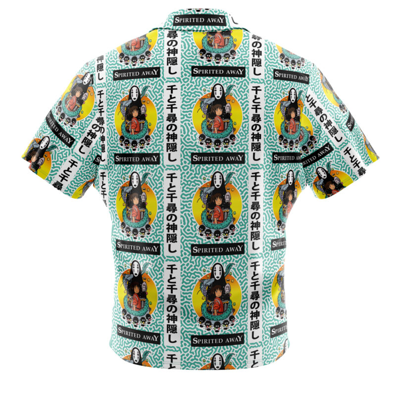 Spirited Away Studio Ghibli Button Up Hawaiian Shirt - Image 2