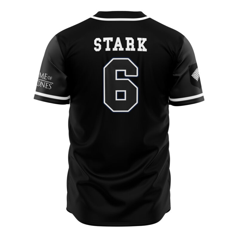 Starks Game of Thrones Baseball Jersey - Image 2