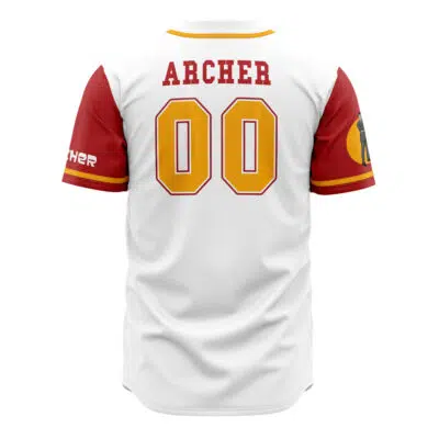 Whore Island Ocelots Archer Baseball Jersey
