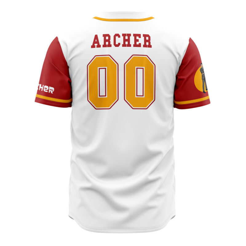 Whore Island Ocelots Archer Baseball Jersey