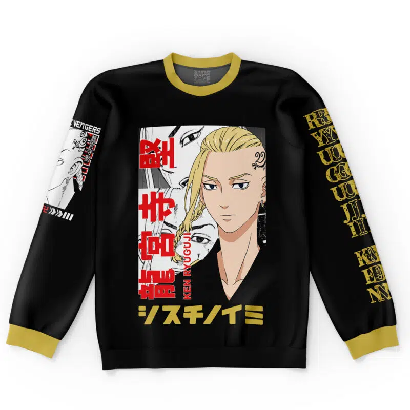 Draken Ryuguji Ken Tokyo Revengers Streetwear Sweatshirt - Image 5