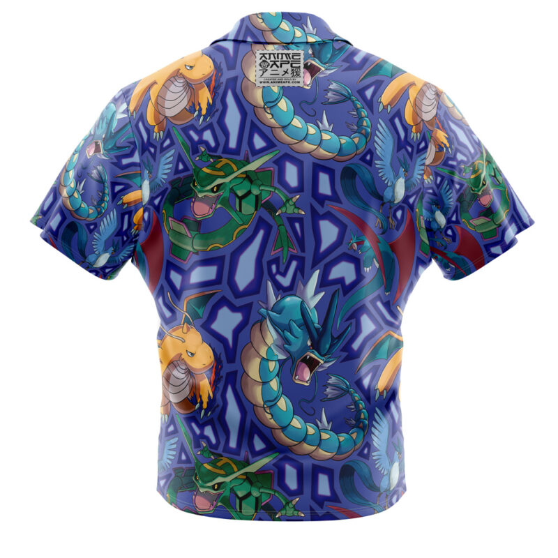 Flying Type Pokemon Pokemon Button Up Hawaiian Shirt - Image 2