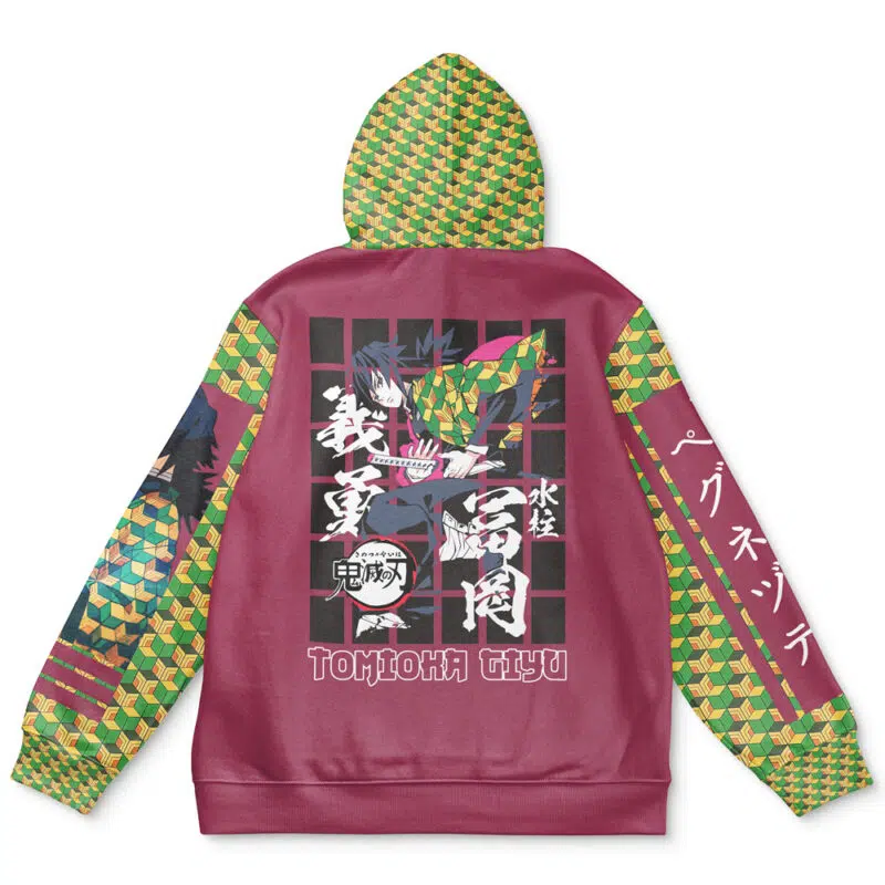Tomioka Giyu Demon Slayer Ranking Streetwear Hoodie