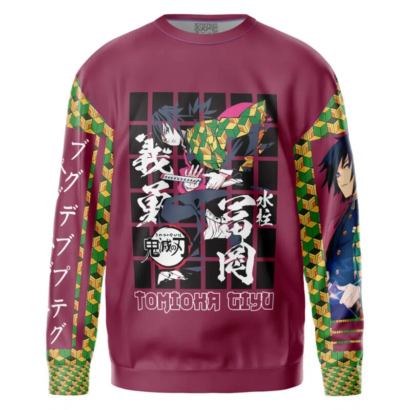 Tomioka Giyu Demon Slayer Streetwear Sweatshirt